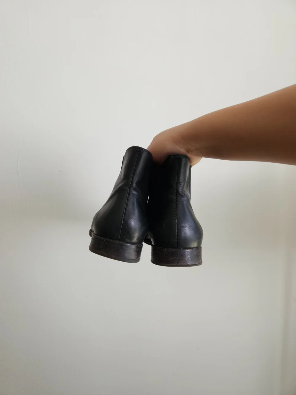 Cole Haan Black Leather Chukka Boots